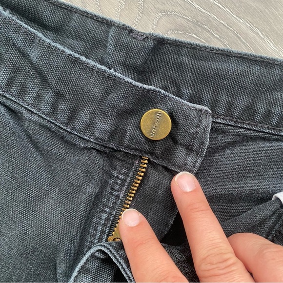 Carhartt Woman’s Black Durable Work Pants Size 12 - Picture 5 of 11